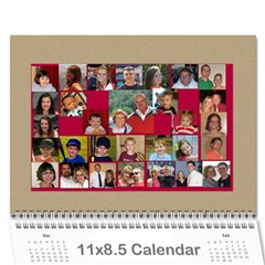 MARIEORDER - Wall Calendar 11  x 8.5  (12-Months)