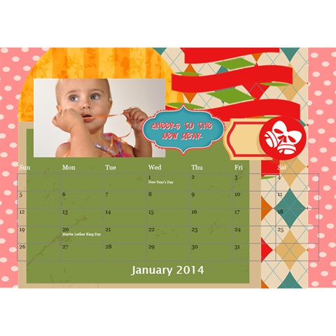 Year Of Calendar By C1 Jan 2014