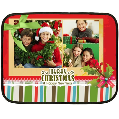 Chriustmas By Merry Christmas 35 x27  Blanket