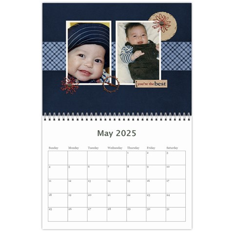 Wall Calendar 11 X 8 5 May 2025