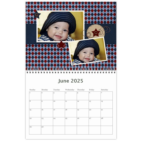 Wall Calendar 11 X 8 5 Jun 2025