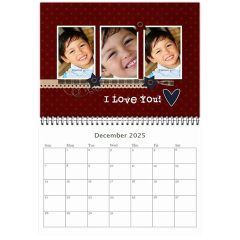 Wall Calendar 8 5 X 6 Dec 2025