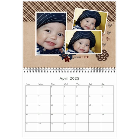 Wall Calendar 8 5 X 6 Apr 2025