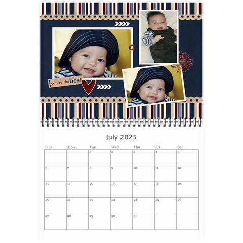 Wall Calendar 8 5 X 6 Jul 2025