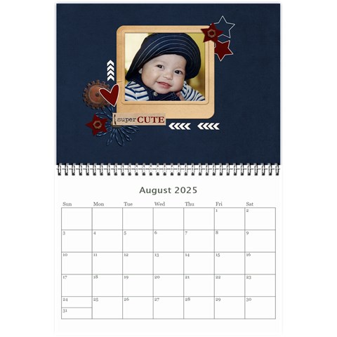 Wall Calendar 8 5 X 6 Aug 2025