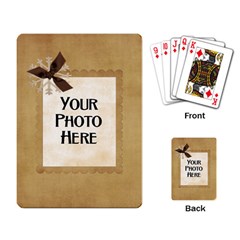 And to All a Good Night Playing Cards 4 - Playing Cards Single Design (Rectangle)
