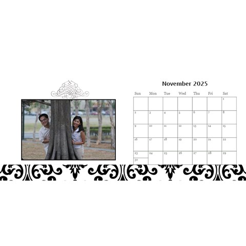 Desktop Calendar 11  X 5  Nov 2025