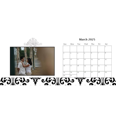 Desktop Calendar 11  X 5  Mar 2025