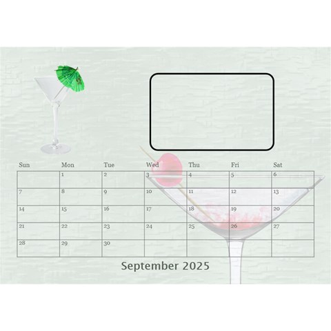 Happy Hour Desktop Calendar By Lil Sep 2025