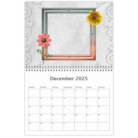 Fun And Pretty Calendar (12 Month) By Lil Dec 2025