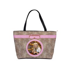 Pink choc Shoulder Bag - Classic Shoulder Handbag