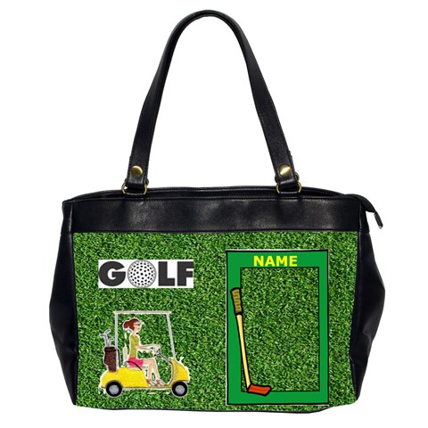 Golf Office Handbag By Joy Johns Front