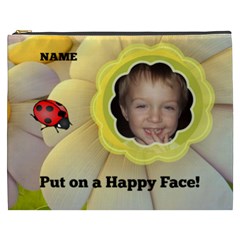 Happy Face XXXL cosmetic bag (7 styles) - Cosmetic Bag (XXXL)