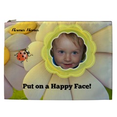 Happy Face XXL cosmetic bag (7 styles) - Cosmetic Bag (XXL)