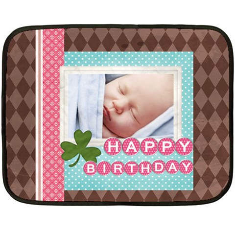 Happy Birthday By Happy Birthday 35 x27  Blanket