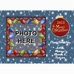 Holiday Card #1, 5X7 - 5  x 7  Photo Cards