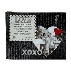 XOXO Love XL Cosmetic Bag (7 styles) - Cosmetic Bag (XL)