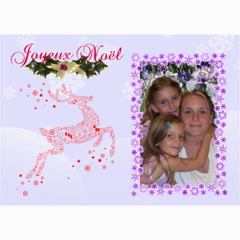 Holiday Card #14, 5x7 By Joy Johns 7 x5  Photo Card - 1