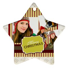 merry christmas - Ornament (Star)
