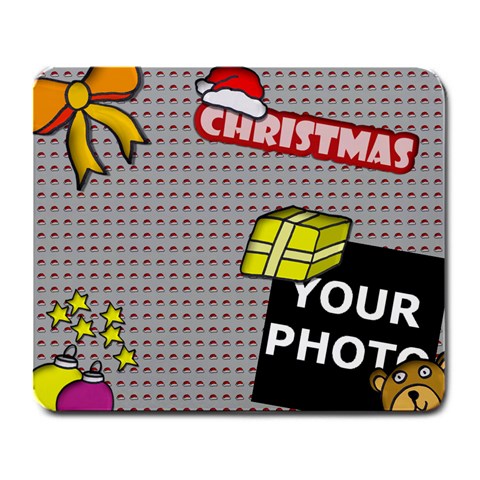 Christmas Large Mousepad By Matematicaula Front