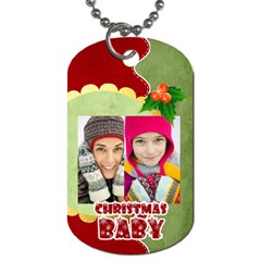 merry christmas - Dog Tag (Two Sides)