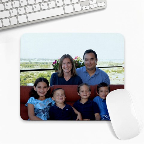 Family Mousepad By Mary 9.25 x7.75  Mousepad - 1