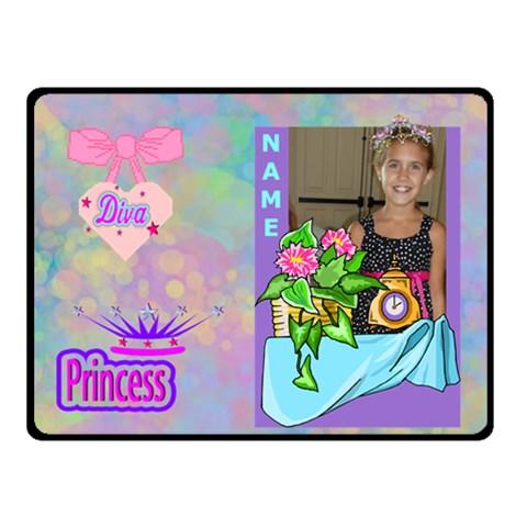 Princess Small Blanket#2 By Joy Johns 50 x40  Blanket Front