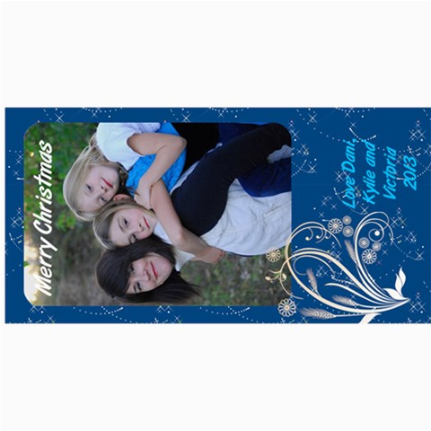 Danis Xmas Card By Crystal 8 x4  Photo Card - 7