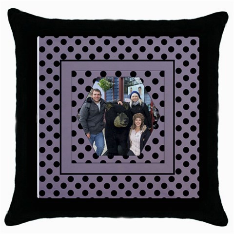 Lilac Adventures Throw Pillow Casse By Deborah Front