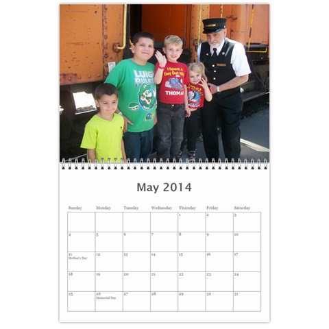 Calendar 2013 May 2014