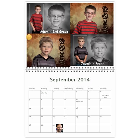 2014 Calendar By Sherry Shaffer Sep 2014