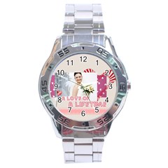 love - Stainless Steel Analogue Watch