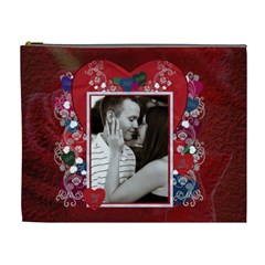 Valentine Love XL Cosmetic Bag (7 styles) - Cosmetic Bag (XL)