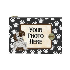 Puppy Cosmetic Bag (7 styles) - Cosmetic Bag (Large)