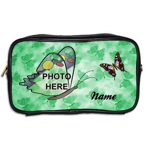 Butterfly Toiletries Bag By Joy Johns Back