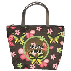 Butterfly Garden Bucket Bag #2