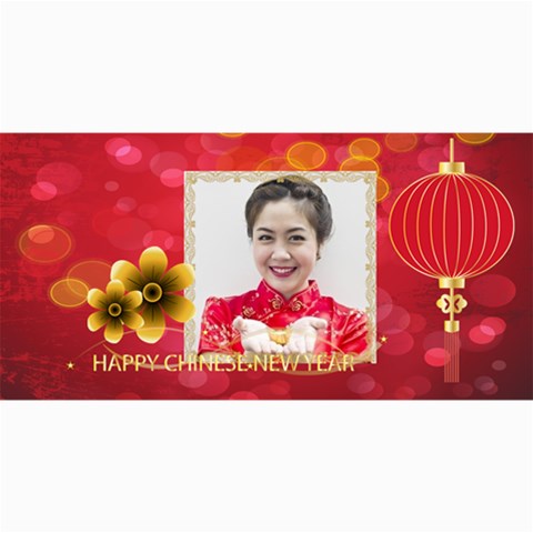 Chinese New Year By Ch 8 x4  Photo Card - 1