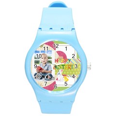 easter - Round Plastic Sport Watch (M)
