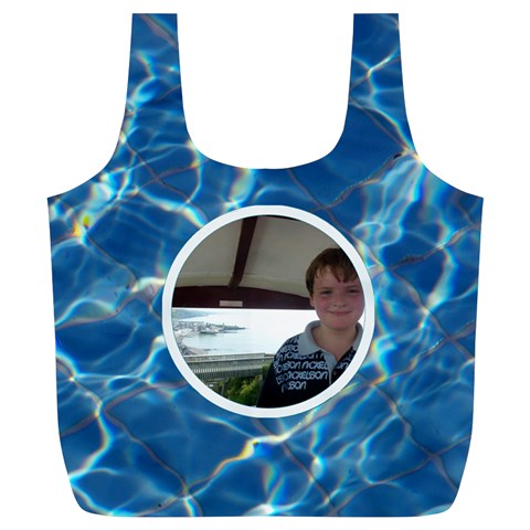 Splash Swim Bag Xl Full Print Recycle Bag By Catvinnat Back