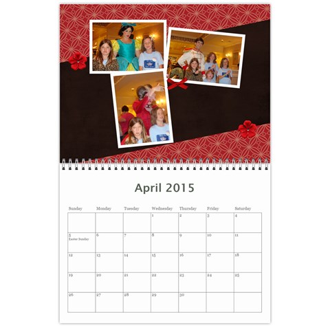 Michelle Calendar By Michelle Loomis Apr 2015