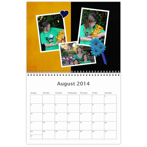 Michelle Calendar By Michelle Loomis Aug 2014