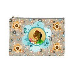 flower cosmetic bag #2 (7 styles) - Cosmetic Bag (Large)