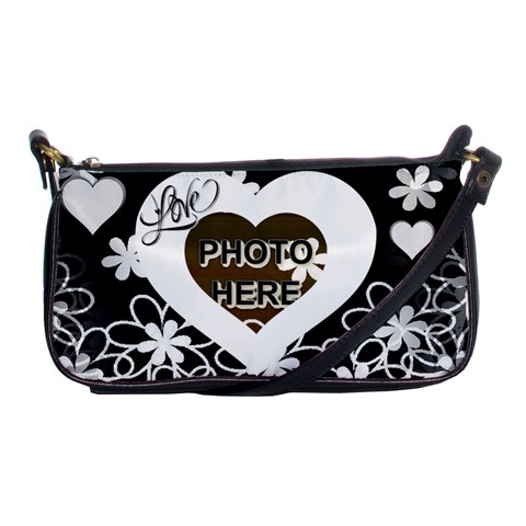 Love Flower Shoulder Clutch Bag By Joy Johns Front