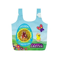 Easter small recyle bag (6 styles) - Full Print Recycle Bag (S)