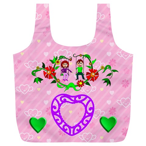 Lover s Swing Xl Recycle Bag By Joy Johns Front