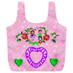 Lover s Swing XL recycle bag (6 styles) - Full Print Recycle Bag (XL)