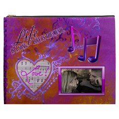 Love Song XXXL cosmetic bag (7 styles) - Cosmetic Bag (XXXL)