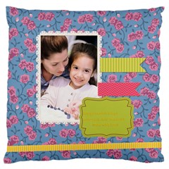 mothers day - Large Cushion Case (Two Sides)