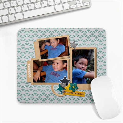 Mousepad: Boys 10 By Jennyl Front