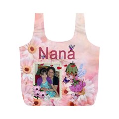 Nana fairy medium recycle bag (6 styles) - Full Print Recycle Bag (M)